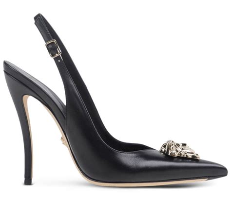 versace vitello shoes|versace slingback shoes.